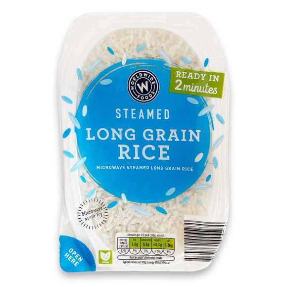 Worldwide Foods Long Grain Rice 300g